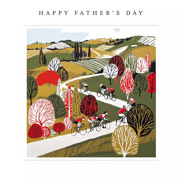 Happy Father's Day Race Across The Downs Card
