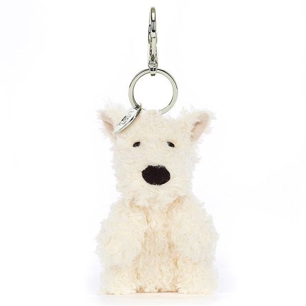  Munro Scottie Dog Bag Charm 白犬 Jellycat Munro Scottie Dog Bag Charm - Paper Tiger