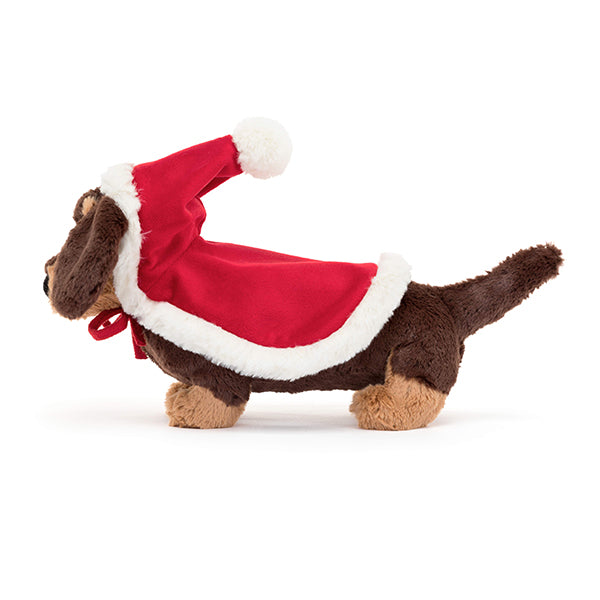  Otto Sausage Dog サンタ ダックス ぬいぐるみ Jellycat Winter Warmer Otto Sausage Dog - Paper Tiger