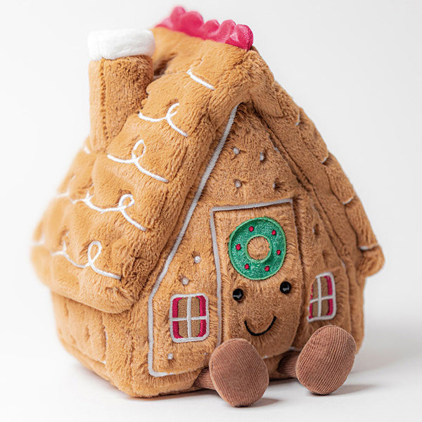 Jellycat Amuseables Gingerbread House - Paper Tiger