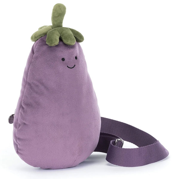 Jellycat Amuseables Aubergine Bum Bag - Paper Tiger