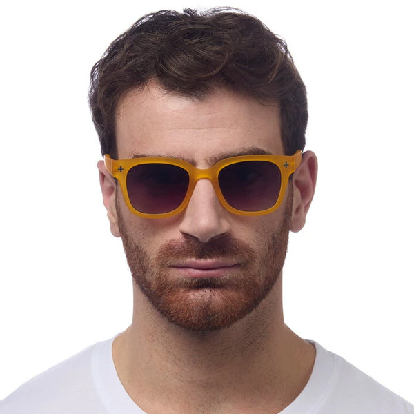 Okkia Giovanni Transparent Yellow Sunglasses - Paper Tiger