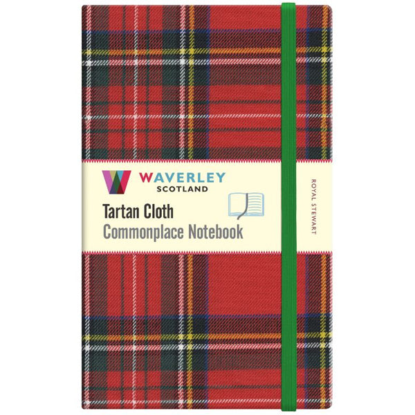 Tartan Cloth Notebook - Royal Stewart (Large)
