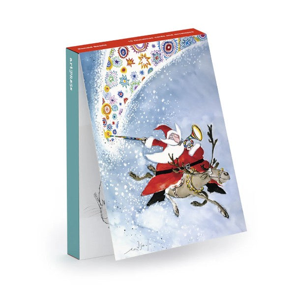 Ronald Searle Christmas Magic Christmas Wallet