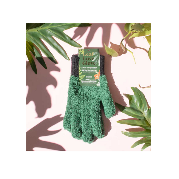 Microfiber Leaf Love Gloves