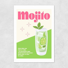 Mojito Cocktail Card
