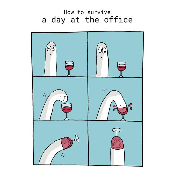 Survive A Day At The Office Card