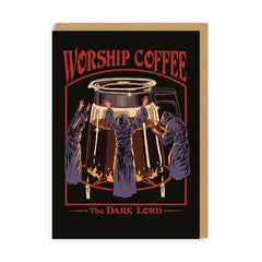 Worship Coffee Card