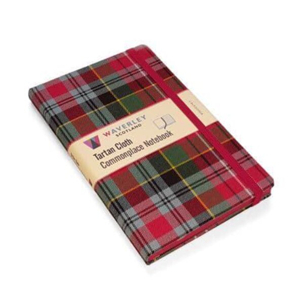 Tartan Cloth Notebook - Caledonia (Large)