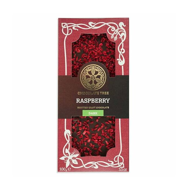 Organic Dark Chocolate Raspberry 74%