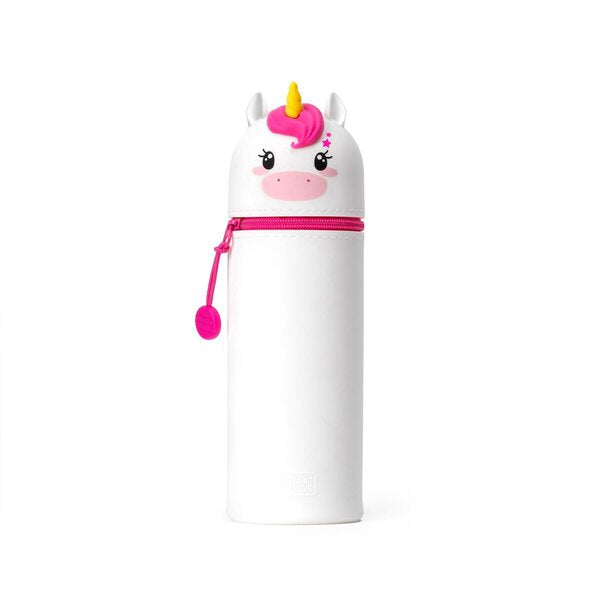 Kawaii 2-in-1 Soft Silicone Unicorn Pencil Case