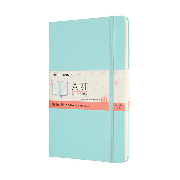 Moleskine Art Bullet Notebook Large Aquamarine Paper Tiger