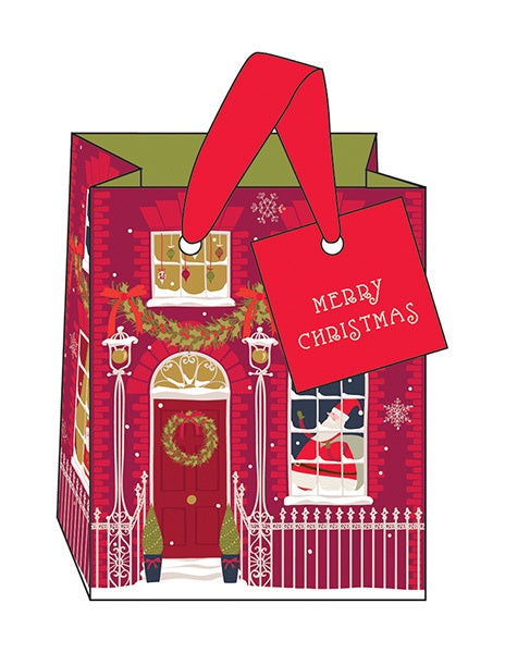 House Facade Small Gift Bag