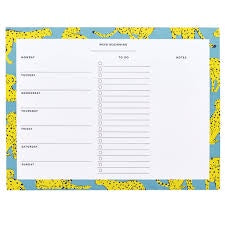 Busy B Weekly Planner Pad Young