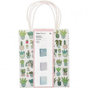 Hygge Plants Paper Bag Set of 3