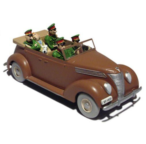 Tintin Die Cast Car Ford V8 King Ottokar's Septre