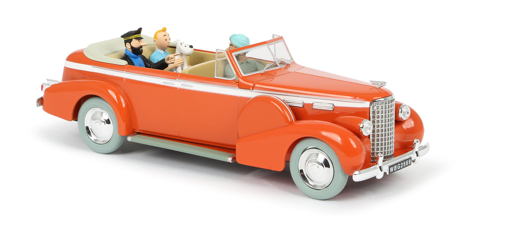 Tintin 1/24th Scale Taxi Cadillac V8 From Tintin in Tibet