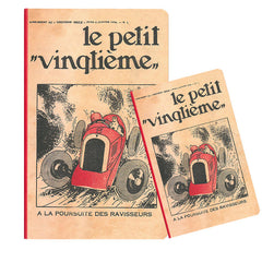 Tintin Le Petit Vingtieme Bugatti A5 notebook