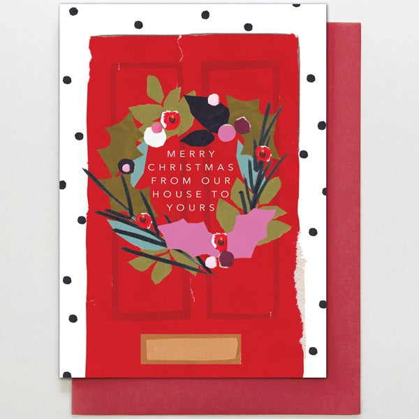 Our House to Yours Red Door Card