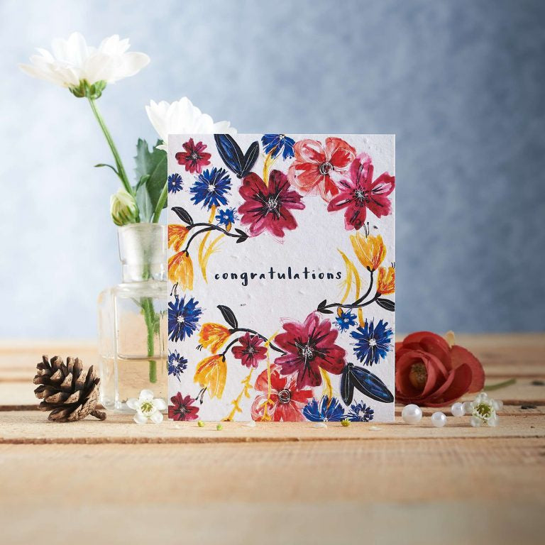 Congratulations Seed Card