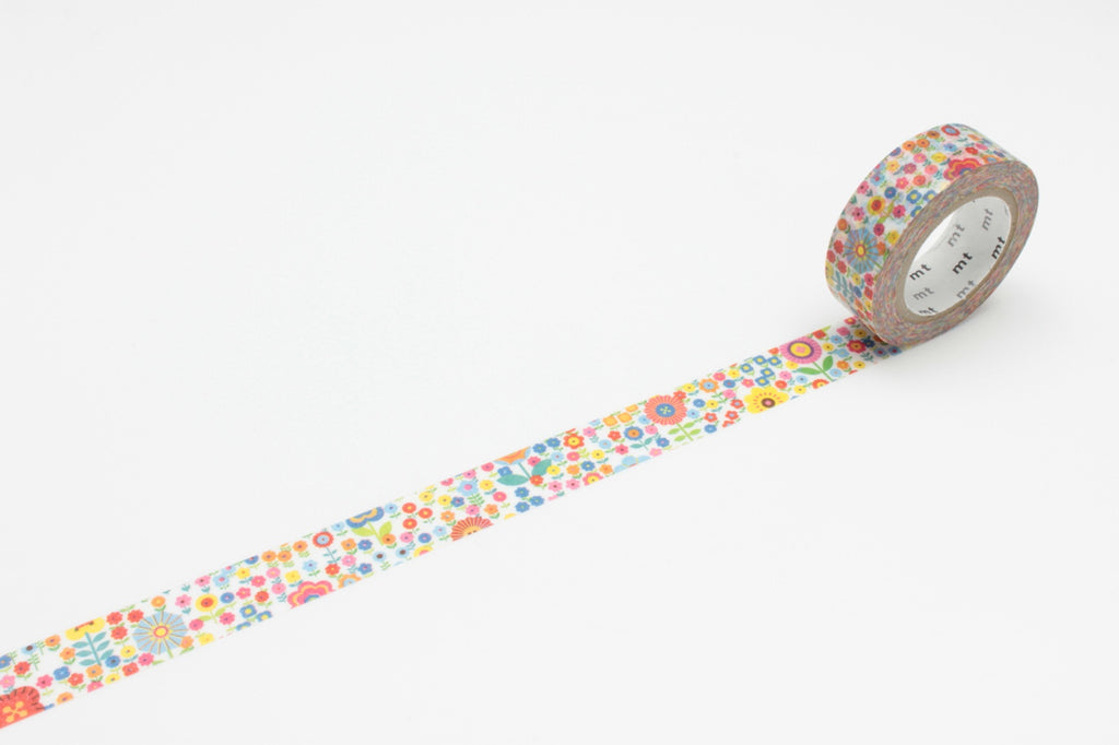 MT Washi Tape Mini Flower Garden