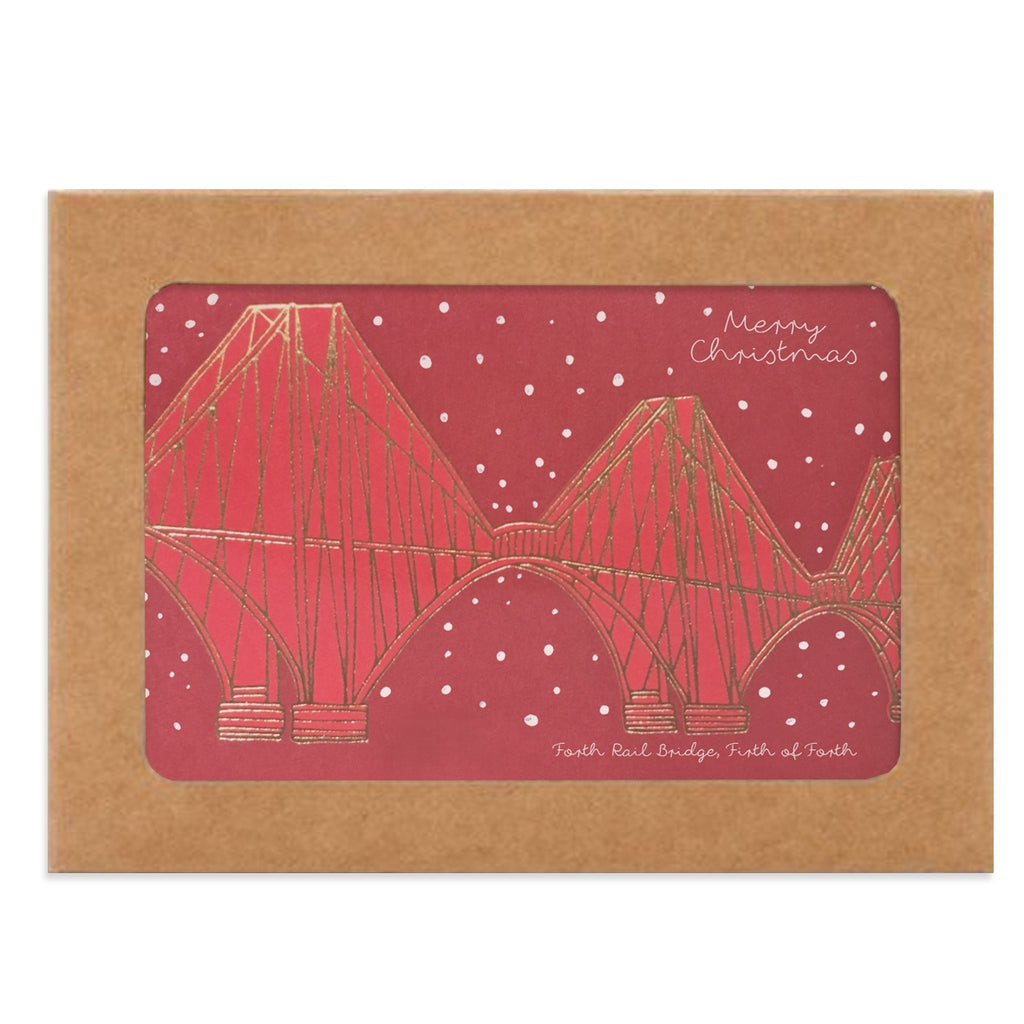Forth Rail Bridge Box of Christmas Cards