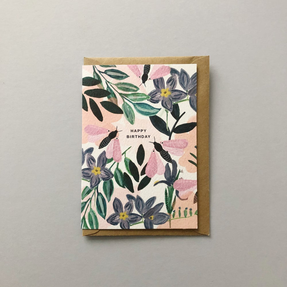 Butterflies Birthday Card