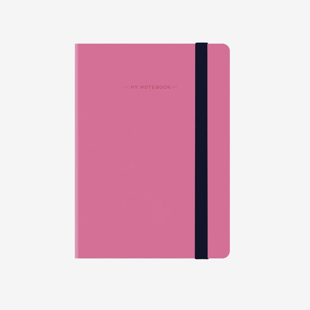 Small Plain Magenta Notebook