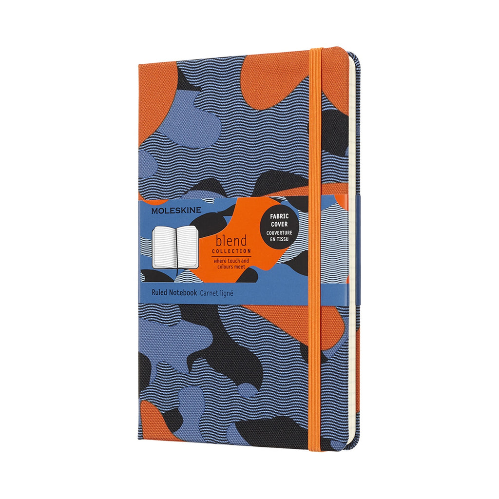 Nomad Blend Orange Camouflage Moleskine Notebook