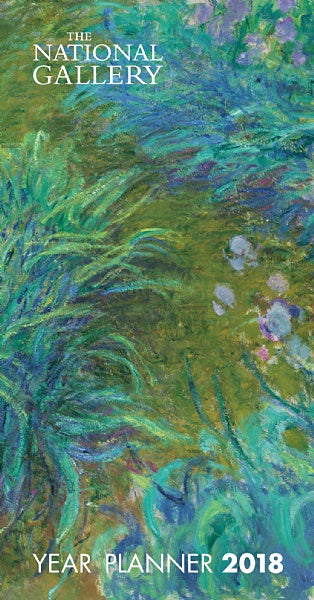National Gallery - Monet Irises Planner 2018