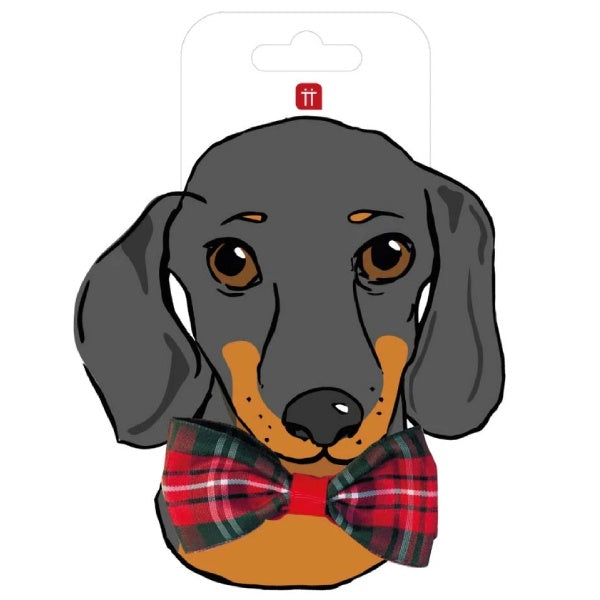 Botanical Pet Tartan Bow Tie Dress Up