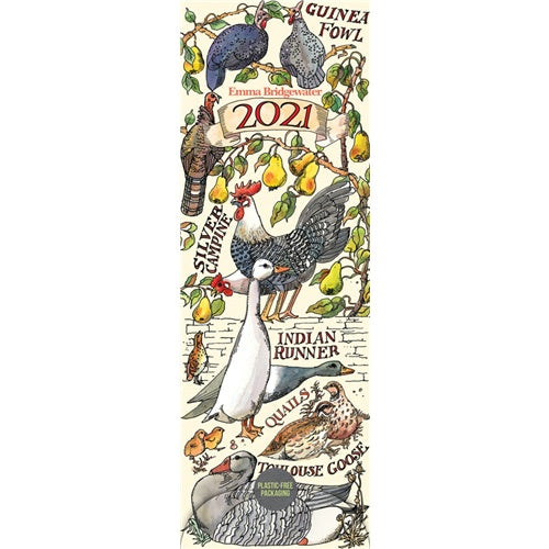 Emma Bridgewater Rise & Shine Chickens 2021 Calendar