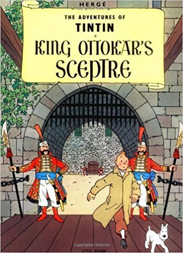 King Ottokar’s Sceptre Tintin Postcard