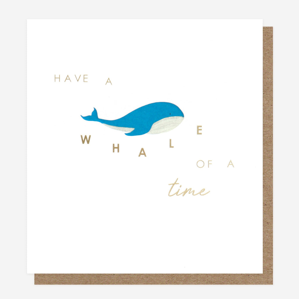 Have a Whale of a Time Card