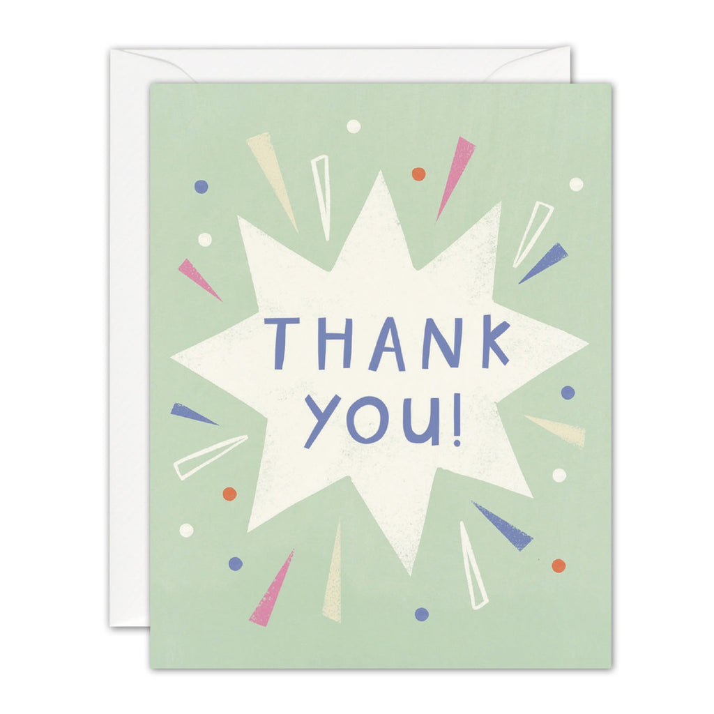 Thank You Exploding Star Pack of 5 Cards