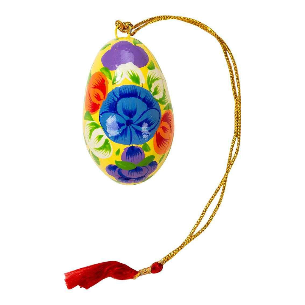 Yellow Easter Egg Decoration