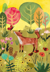 Fox and Butterfly