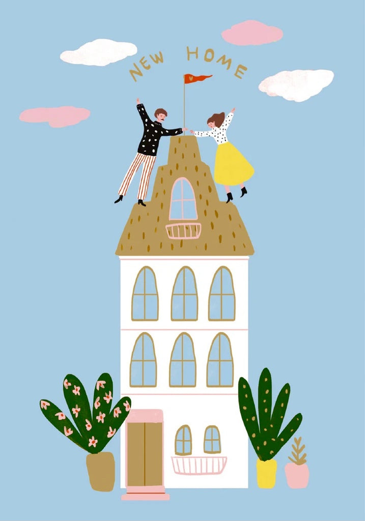 Rooftop New Home Card