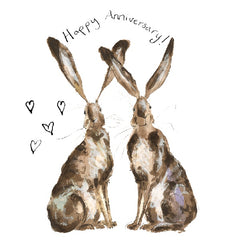 Lil and Gina Happy Anniversary Card by Catherine Rayner