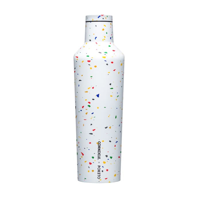 Corkcicle Poketo White Terrazzo Bottle 475ml
