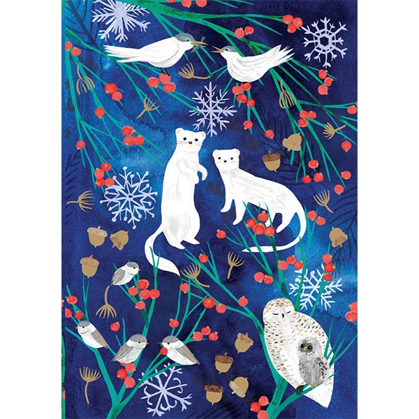 Festive Minks Card Pack