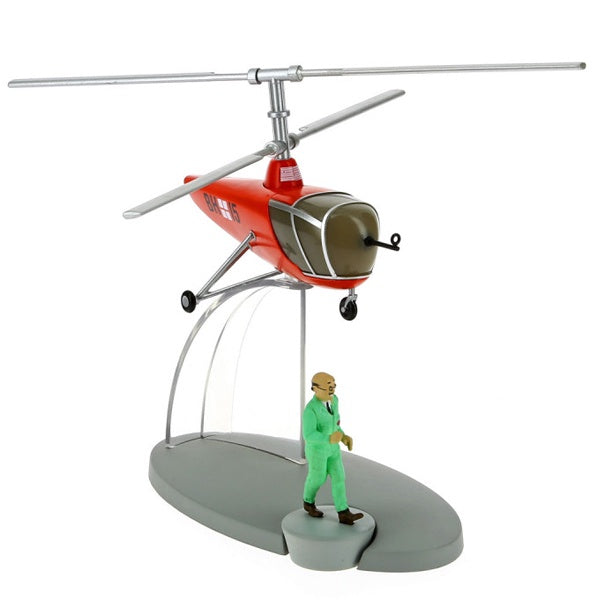 Tintin Sprodj Helicopter From Destination Moon