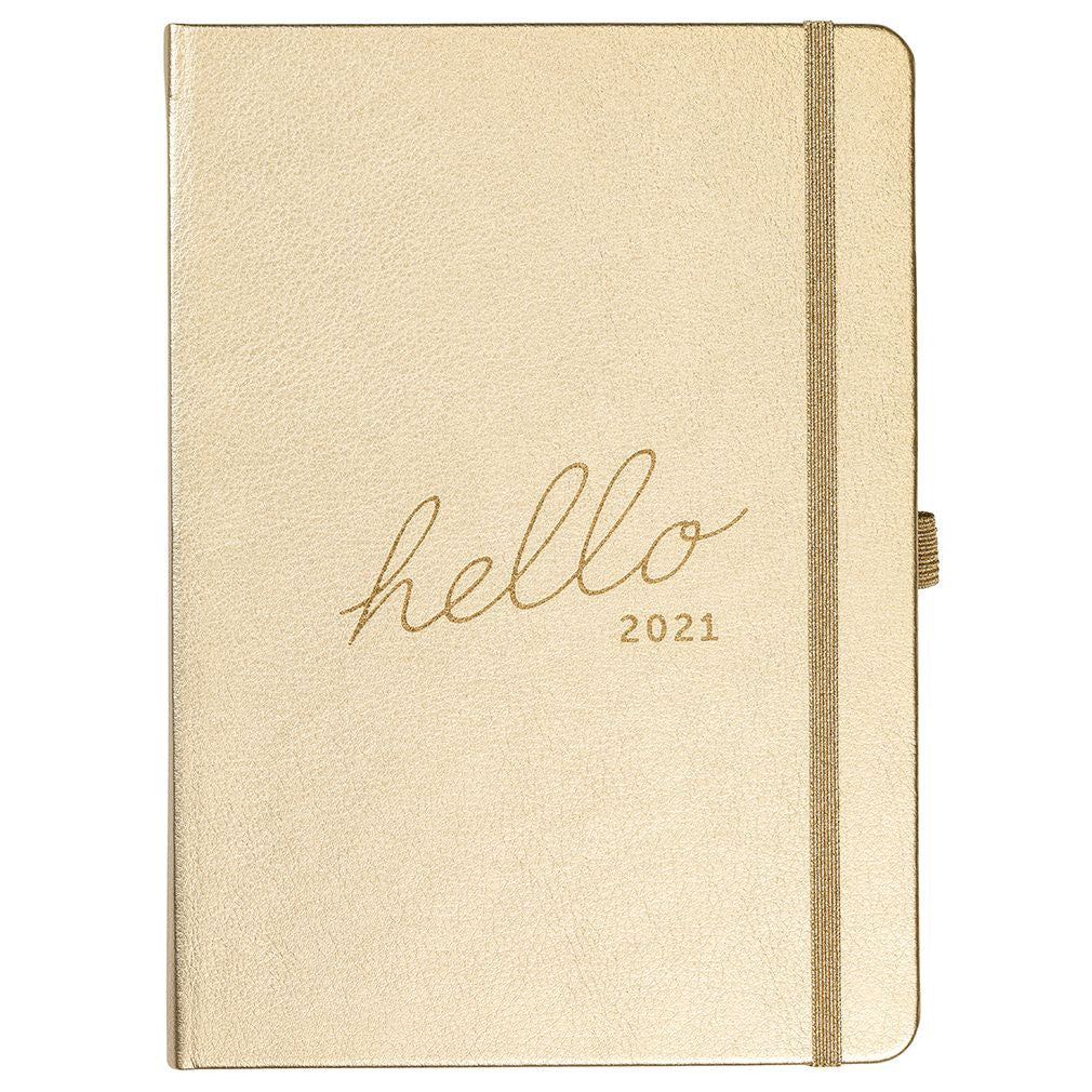 Busy B Family Diary 2021 Gold