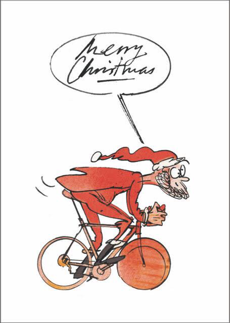 Santabike Card