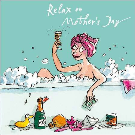 Relax On Mother's Day Card