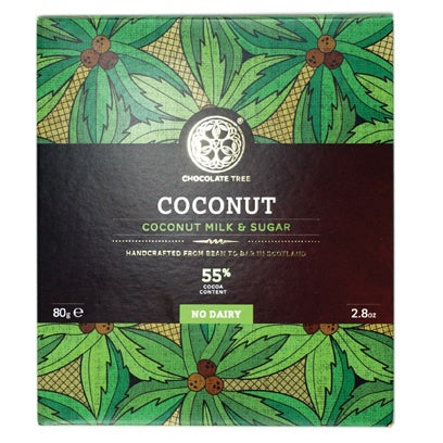 Bean To Bar No Dairy Coconut Chocolate 40g