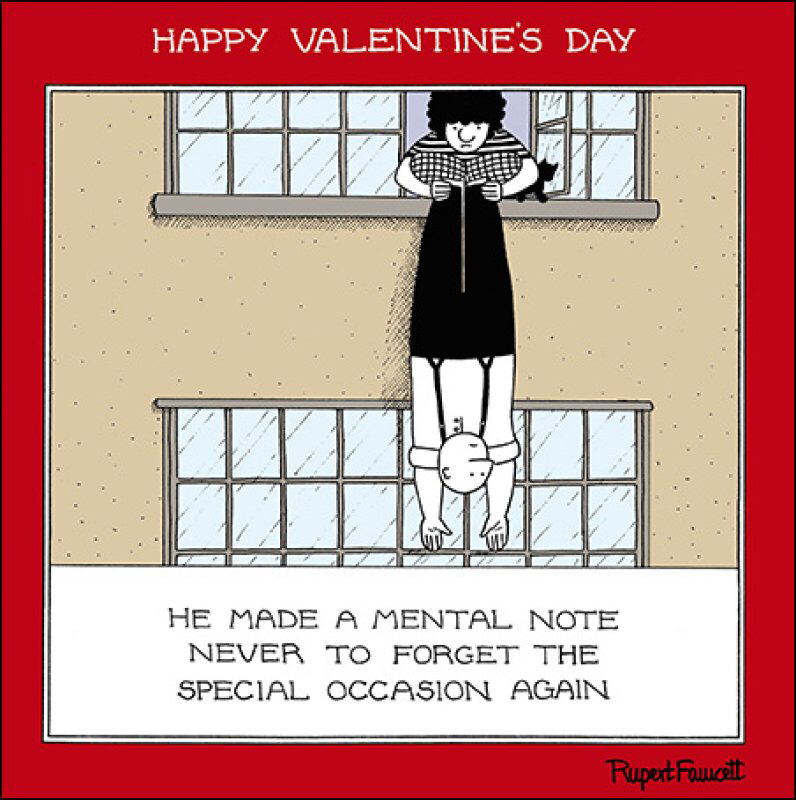 Never Forget Valentine's Day Card