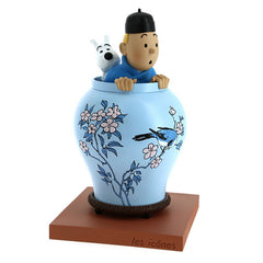 Tintin Blue Lotus Jar