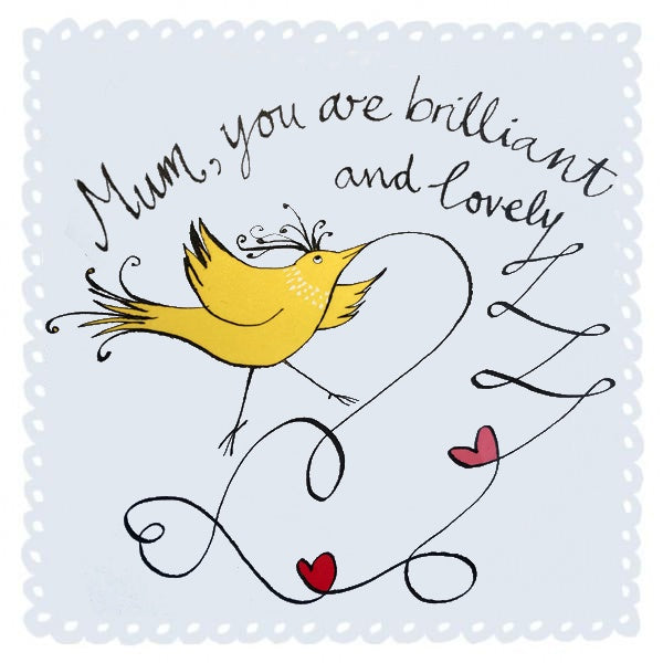 Inkybeak Brilliant Mum Mother’s Day Card