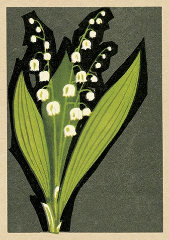 Lily Of The Valley Sympathy Card